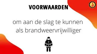 Hoe brandweervrijwilliger worden bij de Hulpverleningszone Taxandria? 2020