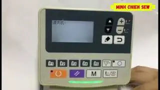 Chuyển đỏi c&uacute;c sang bọ v&agrave; ngược lại m&agrave;n h&igrave;nh ph&iacute;m juki đời 1900B