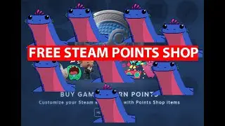How to get STEAM POINTS SHOP items for FREE (OFF OF STEAM READ DESC)