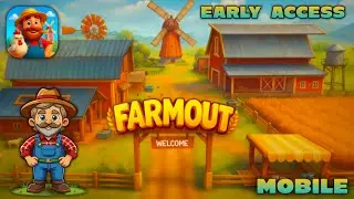 Farmout Farming Sim 4K Gameplay (Android)
