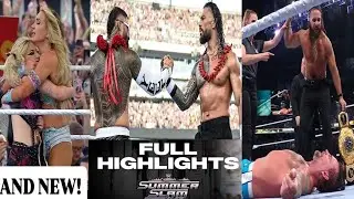 WWE SummerSlam Saturday Night 1 2/8/2025 Highlights WWE Summerslam 2nd August 2025 Highlights