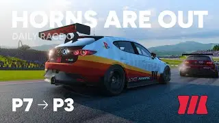 Horns are Out! Climbing from P7 to P3 #granturismo7 #granturismo #gt7 #fanatec #ps5 #playstation