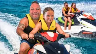 Jet Ski Chaos in Turkey! 🌊😂 First Time on the Water | The Smithy Family