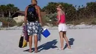 Drunk girl at Indian Rocks Beach in Florida, Part II