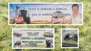Выставка сельскохозяйственных моделей в память о Пьерпи в Брембио, Джон Дир, Фендт, BBG и FZP