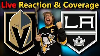 LIVE: Golden Knights vs Kings | Pacific Division Showdown
