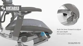 Ergohuman Luxury Instructiuni de utilizare Antares Romania #scaune #office #seating