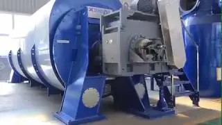 Disc Dryer for Poultry Waste Rendering Plant