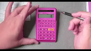 Casio FX-260 Solar II Scientific Calculator Unboxing