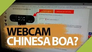 Webcam da china &eacute; boa? Ashu 1080p FullHD