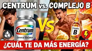 Centrum y Complejo B: &iquest;Cu&aacute;l es mejor para el cansancio y la energ&iacute;a?
