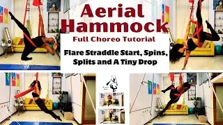 Aerial&nbsp;Hammock FLARE&nbsp;Straddle&nbsp;ROUTINE TUTORIAL| Robot Koch - Drift (feat nilu) | The Aerial&nbsp;Besties