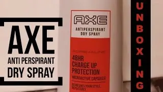Influenster UNBOXING: AXE Anti Perspirant Dry Spray Deodorant