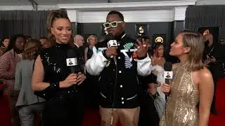 Hit-Boy Red Carpet Interview | 2020 Grammys