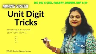 Unit digit tricks | how to find unit digit of any number | number system | @Superiormathematics