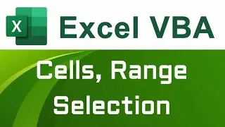 Selecting Range VBA #vba #excelvba #excelvbatutorial #excelvbaguide #vbatutorial #vbaexcel #excel