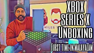 XBOX Series X Unboxing Malayalam | Plug & Play Adapter Unboxing | First time in Malayalam| Milestogo