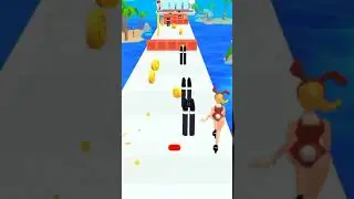 DANCING RACE GAME||dancing partners race||dancing line the race#shorts#youtube#game#dancingrace