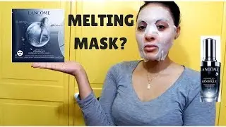 SHEET MASK REVIEW LANC&Ocirc;ME HYDROGEL MASK