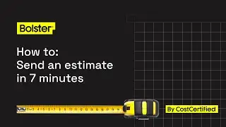 Best Construction Estimating Software | Bolster - Win more jobs & Increase Profit