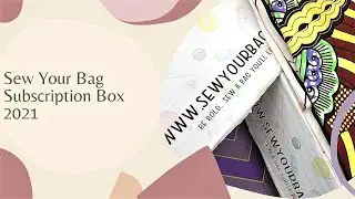 September 2021 Kijani box opening . Bagmaking subscription x