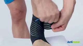 Actimove Sports Edition - Ankle Support Elastic Wrap Around - Application and How To Measure Video
