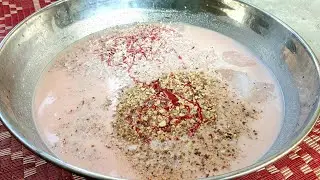 Rabri Doodh Recipe Special Rabri Milk  by Mukkram Saleem | MY Village Food Secrets