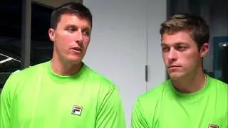 Skupski brothers talk about their new partnership on court at Aegon Nottingham Challenge