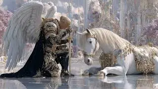 The Silent Glory of Heaven | White and Gold Fantasy World