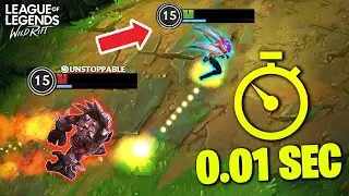 PRO REFLEX or LUCK !   League of Legends WILD RIFT Highlights