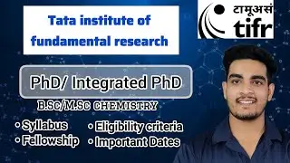 TIFR application form 2025 | TIFR 2025| Syllabus| fellowship