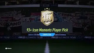 1 of 3 93+ icon moment Player pick OMG 😱| FIFA 22 Ultimate Team