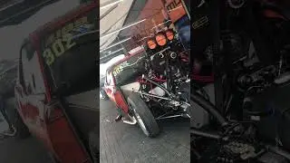 Blown ProMod Chevy Camaro #racing #dragracing #car #shorts