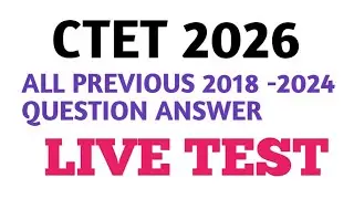 ctet 2026 all previous question answer 2018- 2024 ,hindi ,math,cdp,science,all mix question #shorts