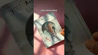 Craft with paper #asthetic #beautiful #design #easy #new #trending #ytshorts