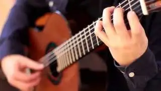 Patrik Kleemola plays Leo Brouwer&acute;s Estudio 2 (Estudios Sencillos)