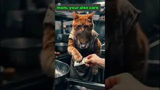 Mom your also care 🤎🤎 #cartoon #kids #animation #facts #respect #foryou #cat #sad
