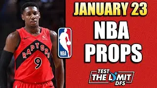 Top 5 Best NBA Player Prop Picks Today! | Friday 1/23/2026