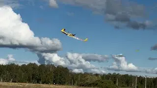 Flying an RC model with an FPV camera. (Analog)