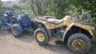 Quad ATV  4x4 budowa ( ZMOTA )