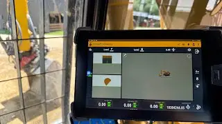 Creating a flat pad using Trimble Earthworks 3D GPS and Rototilt for precision earthmoving