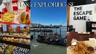 Exploring SF Series| Pier 39, escape game + demon slayer movie!|