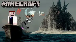 Мы нашли Годзиллу на заброшенном острове... | Minecraft Godzilla Minus One Roleplay