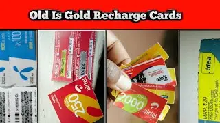 Old Recharge Cards | Old Mobile Recharge Cards 💳