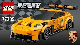 LEGO Speed Champions Porsche 911 GT3 RS Super Car (77239)[348 pc] Step-by-Step Building Instructions