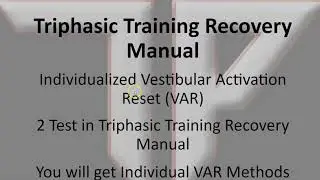 Individual Vestibular Activation Reset VAR Test General Information Part 4.0