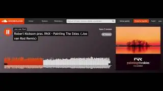 Robert Nickson - Painting The Skies (Joe van Rod Remix)