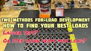 Load Development: Ladder Method vs. Step-Down From Max Load.  Varget with 73ELD-Match