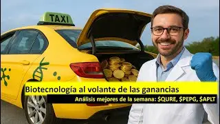 An&aacute;lisis y estrategia en acciones biotecnologicas. Explotan! 🚕 +300% $QURE, $MBX, $PEPG, $APLT. ESP