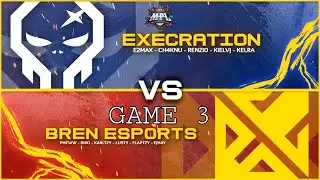 BREN ESPORTS VS. EXECRATION GAME 3 | MPL PH S7 | REGULAR SEASON | BE LEGENDARY